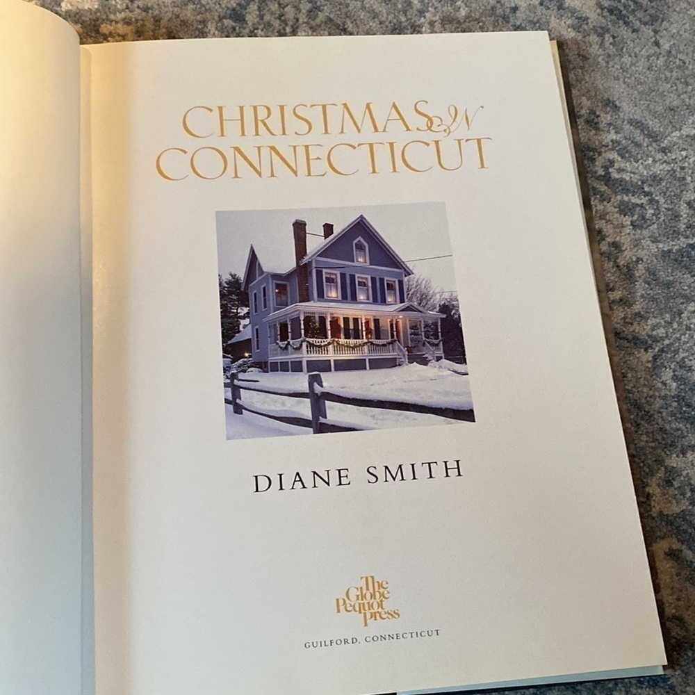 Christmas In Connecticut By Diane Smith Hardcover Holiday Gift Book - Picture 4 of 9